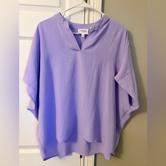 ANDREE BY UNIT Tops - ANDREE BY UNIT Lavender Blouse